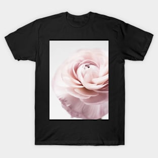 Flowers print, Pink, Pastel, Fashion print, Scandinavian art, Modern art, Wall art, Print, Minimalistic, Modern T-Shirt